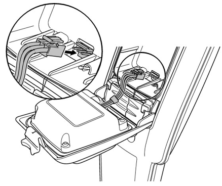 connecting the battery pack