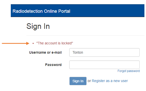 Forgot your Portal account password?