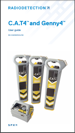 CAT 4 Leitungssucher Kabelortung Kabelsuchgerät Radiodetection